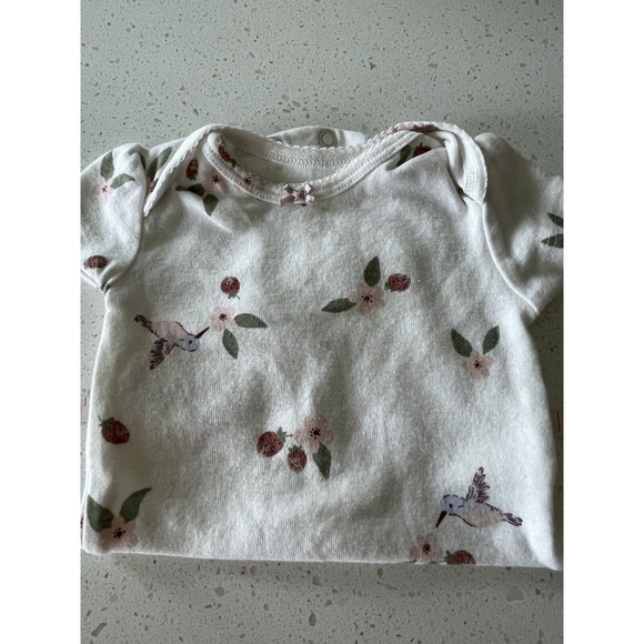 Infant Baby Girl 3 Months Garden Backyard Theme Gap Carters Burts Bees Set Of 8 - Picture 11 of 16